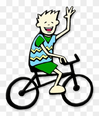 Vector Download Bonita Bike - Kid Bicycle Cartoon Png Clipart