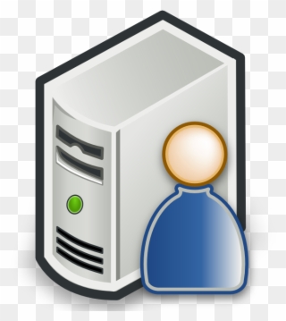 Computer User Clip Art - Database Server Icon - Png Download