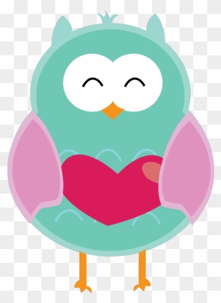 We Do Our Best To Bring You The Highest Quality Cliparts - Owl Clipart Heart - Png Download