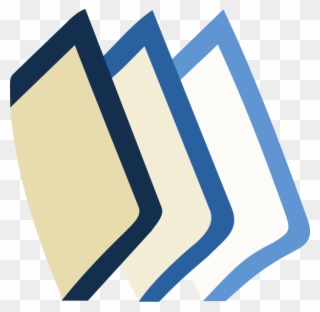 Wikibooks Simple Book Blue Beige - Wikibooks Logo Clipart