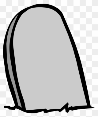 Headstone Rip Tombstone Clipart - Headstone - Png Download