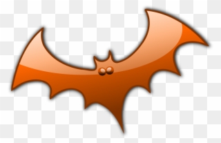 Kisscc0 Halloween Costume Ghosts And Things That Go - Orange Halloween Bat Clipart