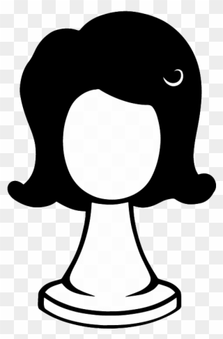 An Important Part Of The Healing Process For Many Cancer - Clip Art Wig Black And White - Png Download