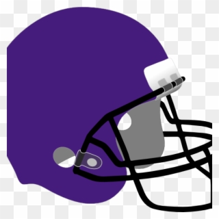 Football Helmet Clipart Purple Football Helmet Clip - Football Helmet Clipart - Png Download