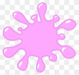 Slime Light Pink Clip Art At Vector Clip Art - Yellow Colour Splash Png Transparent Png