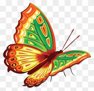 Butterfly Painting, Butterfly Clip Art, Clipart, Butterflies, - Bajar Imagenes Gratis De Mariposas - Png Download