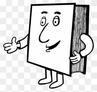 Big Book - Cartoon Big Book Clipart