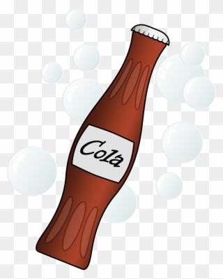 Soda Drinks Clip Art - Cola Bottle Clipart - Png Download