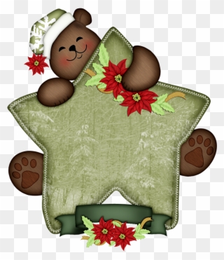 Old Fashioned Christmas, Christmas Clipart, Clip Art, - Christmas Bear - Png Download