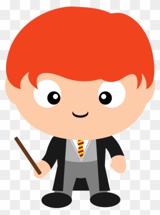 Harry Potter Clip Art Harry Potter Book Clip Royalty - Ron Weasley Clipart - Png Download