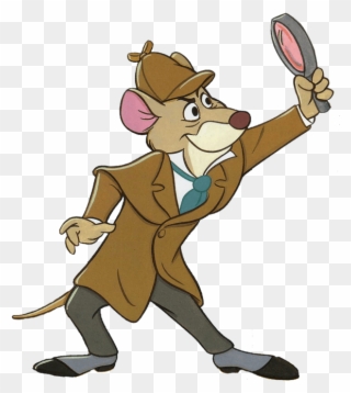 Library Clipart Detective - Great Mouse Detective Png Transparent Png