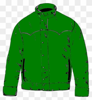 Jacket Clipart Clip Art - Green Jacket Clipart - Png Download