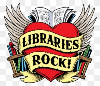 Librarian Clipart Public Library - Libraries Rock Summer Reading Program - Png Download