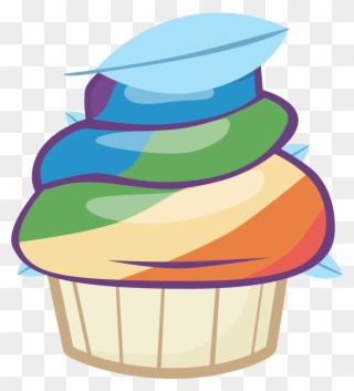 Cupcake Cartoon Icon Png - Cupcakes Mlp Png Clipart