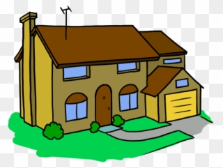 Hosue Clipart Independent House - Cartoon House - Png Download