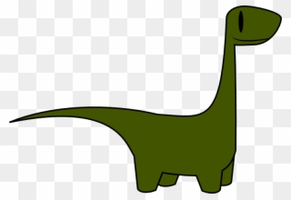 Dinosaur Free To Use Clipart - Dibujos Simples De Dinosaurios - Png Download