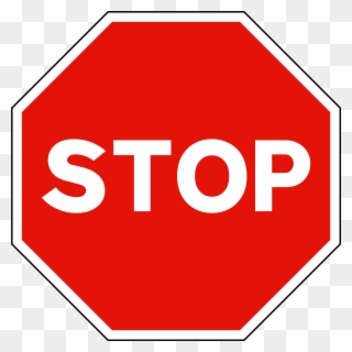 Microsoft Clipart Stop Sign - Señales De Transito Stop - Png Download