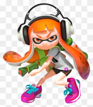 Summary Images Provided By Official Source Licensing - Splatoon Inkling Girl Clipart