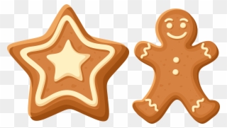 Jpg Library Stock Christmas Png Clip Art Gallery Yopriceville - Gingerbread Man Vector Transparent Png