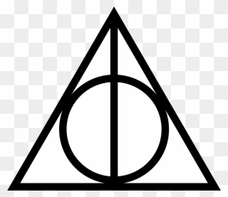 Harry Potter Dictionary The Deathly Hallows - Deathly Hallows Clipart