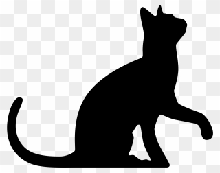 All Photo Png Clipart - Cat Silhouette Png Transparent Png