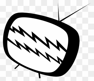 Television Show Drawing Animated Cartoon - Old Tv Cartoon Black And White Clipart
