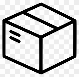 Shipping Box Delivery Svg Png Icon Free Download - 3d Drawing Shapes Outline Clipart