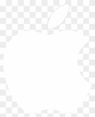 Apple - Apple Mac Logo White Clipart