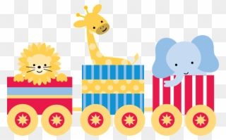 Banner Royalty Free Circo Png Minus Theme - Circus Train Clipart Png Transparent Png