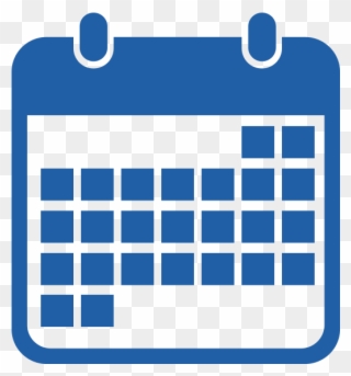 Service-alt - Calendar Icon Png Blue Clipart