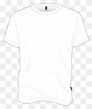 Front Back Left Right - T Shirt For Design Clipart