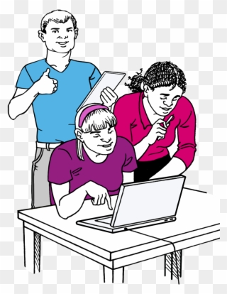 Keeping Safe Online - Learning Disability Clipart