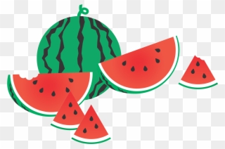 Watermelon Computer Icons Wikimedia Commons Download - 西瓜 Clipart - Png Download