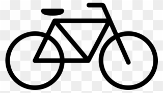 Bicycle Rubber Stamp - Bike Icon Clipart