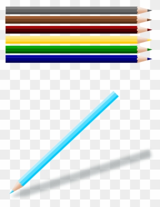 Colored Big Image Png - Colouring Pencils Clip Art Transparent Png
