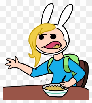 Fionna As Cereal Guy - Cereal Guy Clipart