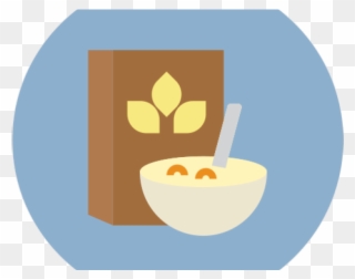 Granola Clipart Plain - Breakfast Cereal - Png Download