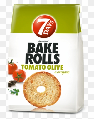 70g 160g - Bake Rolls Tomato Olive Clipart