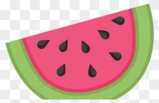 Melon Clipart Watermelon Plant - Half Watermelon Clip Art - Png Download