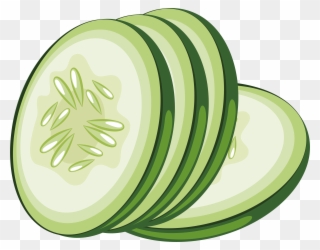 Vegetable Clipart Cucumber - Cucumber Icon Transparent Background - Png Download