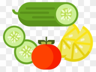 Vegetable Clipart Cucumber - Vector Graphics - Png Download