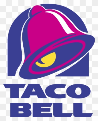Taco Bell Logo Png Transparent Vector Freebie - Taco Bell Logo Sticker Clipart