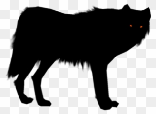 Wolf Silhouette - Wolf Silhouette Png Clipart