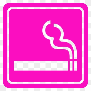 Open - Smoking Area Sign Png Clipart
