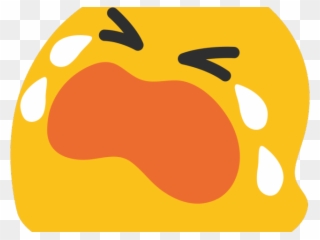 Crying Clipart Transparent - Android Laughing Crying Emoji - Png Download