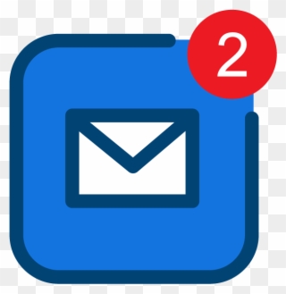 Email Newsletters Stripes Get The That Matters - Email Delivered Icon Clipart