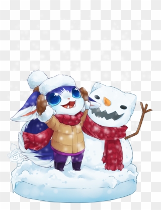 Snow Day Gnar Cute Clipart