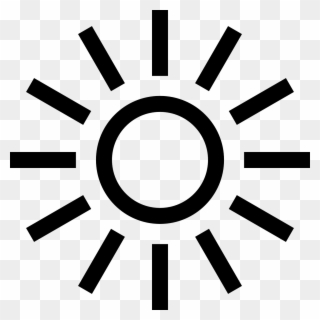 Sun Sunny Hell Daylight - Light Bulb Icon Gif Clipart