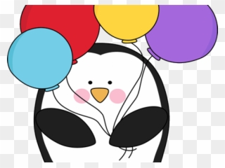 Cute Penguin Clipart - Birthday Penguin Clip Art - Png Download
