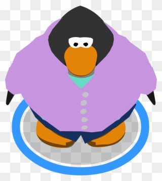 Image Back To School Outfit In Game Png Club Penguin - Club Penguin Blue Penguin Clipart